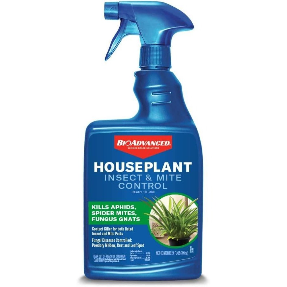 BioAdvanced Houseplant Insect‎ & Mite Control 24 oz, Ready-to-Use Fungul Disease